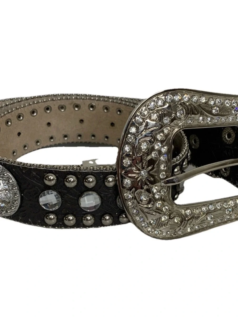 BLAZIN ROXX BELT Sz L 41” Concho Western Cowgirl Rockabilly Rodeo Festival